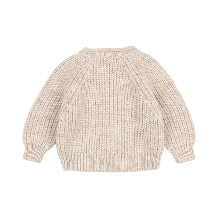 Baby Soft Knit Cardigan Natural