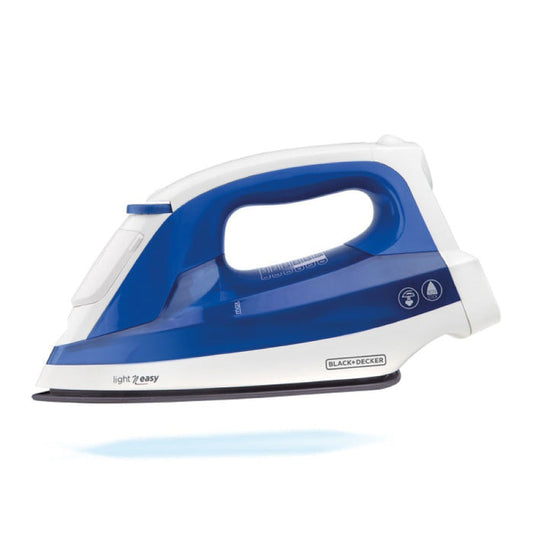 Black & Decker Light N' Easy Non-Stick Iron - Blue