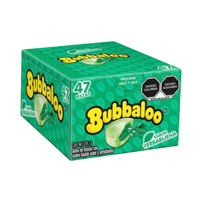 Bubbaloo Yerba Buena Chewing Gum (47 Count)