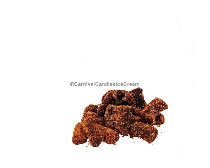 Chaca-Chaca Chacatrozo, a tangy Mexican candy made from tamarind, in small bite-sized pieces, perfect for bulk Mexican candy.