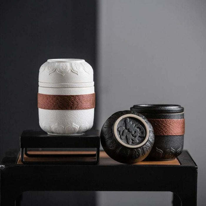 Chinese Portable Kung Fu Tea Cup Trainer Set - Perfect for Traveling Tea Lovers