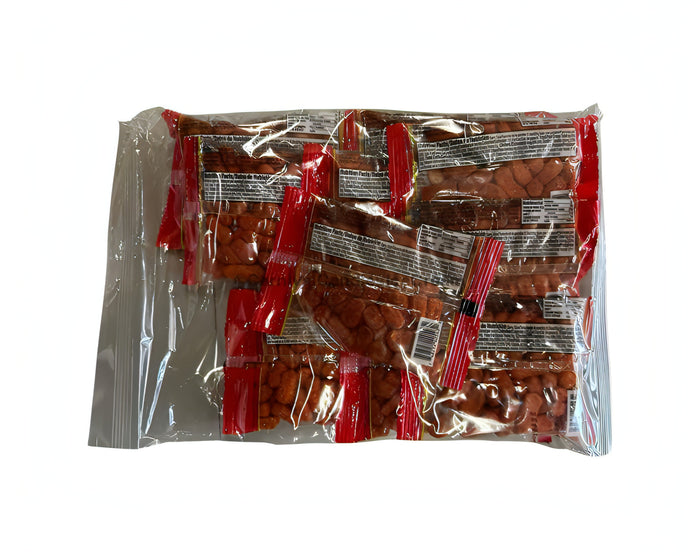 Chucu Pulp Trocitos Bags featuring 10 count of tangy tamarind candy, perfect for bulk Mexican candy lovers.