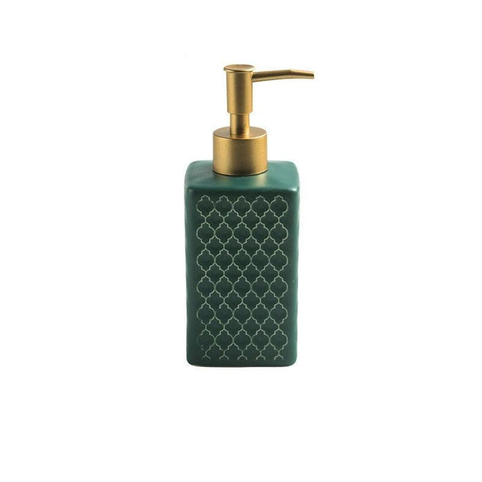 Classy Marble Ceramics Bathroom Soap & Lotion Dispenser - Pamper Yourself in Style