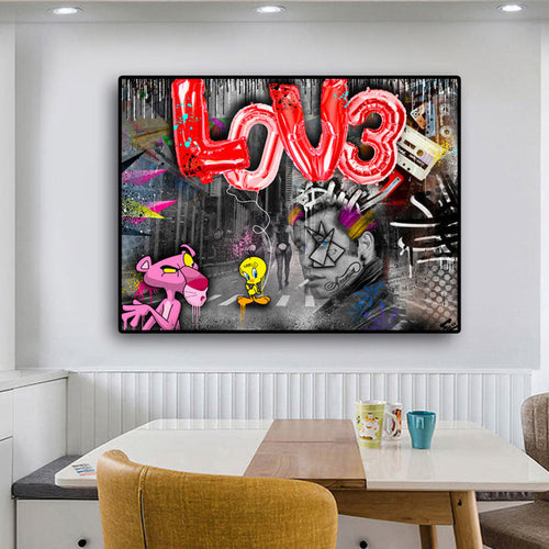 Danny Zuko Graffiti: Playful Art inspired by the character
