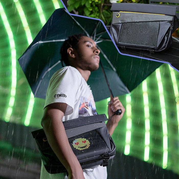 Divoom Customizable Pixel Art Messenger Bag - Unique and Personalized Fashion