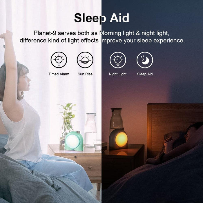 Divoom Planet-9 Bedside Music Lamp - Decorative and Functional RGB LED Lighting