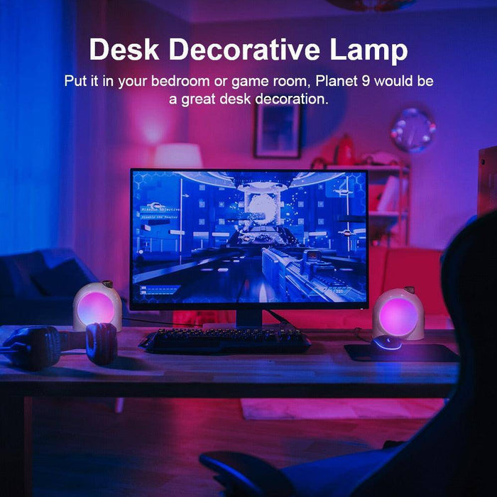 Divoom Planet-9 Bedside Music Lamp - Decorative and Functional RGB LED Lighting
