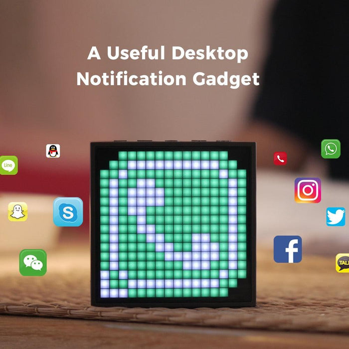 Divoom Timebox Evo Pixel Art Clock - Versatile and Creative Decor