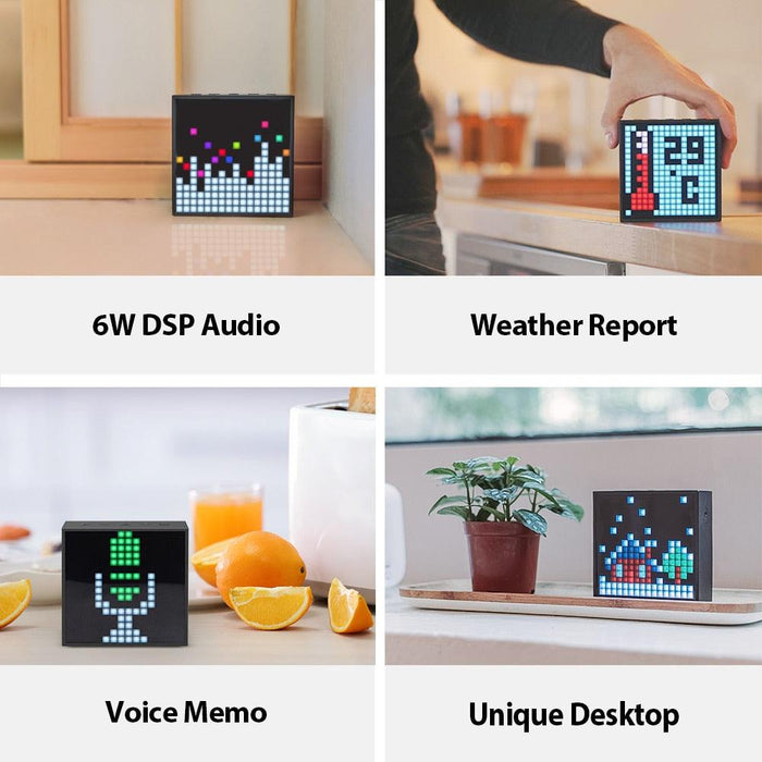 Divoom Timebox Evo Pixel Art Clock - Versatile and Creative Decor