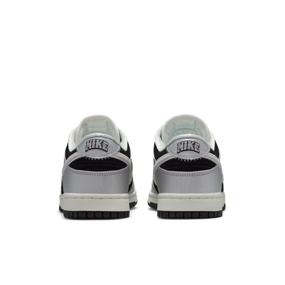 Nike Dunk Low Retro (Metallic Silver/Black)