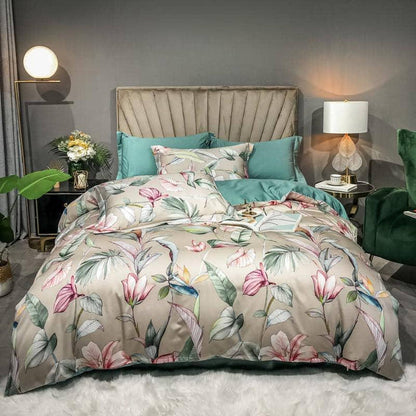 Color 16 / Flat Bed Sheet / Queen size 4Pcs