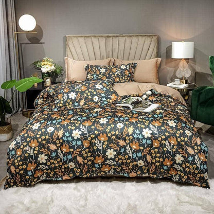 Color 5 / Flat Bed Sheet / Queen size 4Pcs