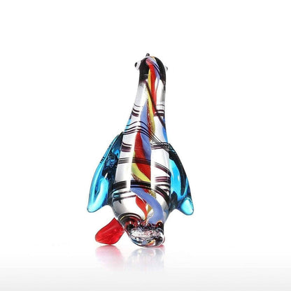 Elegant Hand-Blown Animal Ornament: Stylish Home Decor for Animal Lovers