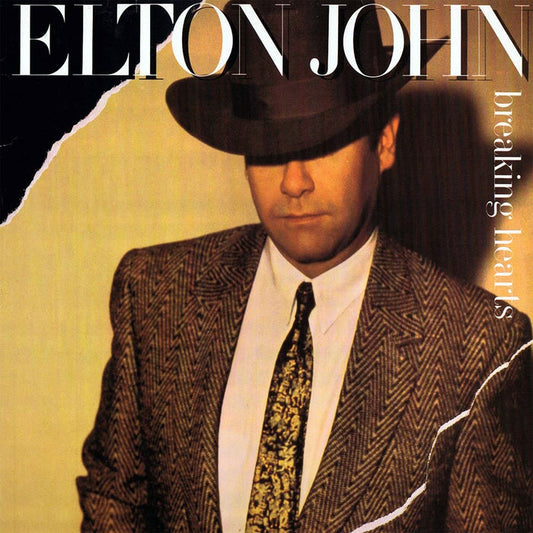 Elton John Breaking Hearts - vinyl LP