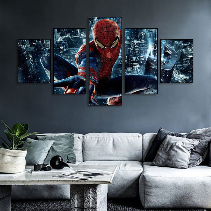 Epic Spider-Man Saga: Five-Picture Combination Marvel Heroes