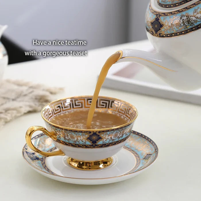 Exquisite European Splendor: Luxury Europe Style Coffee & Tea Cup Set
