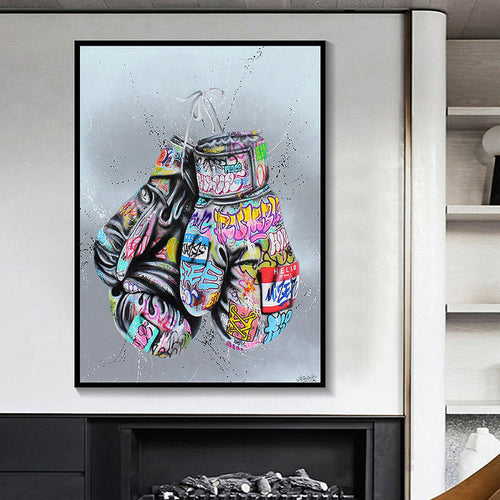 Fight Forever: Graffiti Boxing Gloves