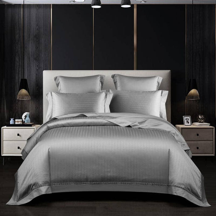 Fit for Royalty - Personalized 1200TC Egyptian Cotton Duvet Cover Set