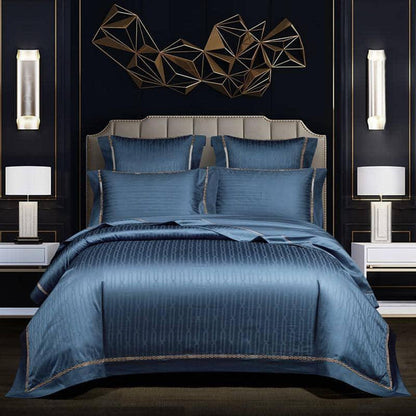 Fit for Royalty - Personalized 1200TC Egyptian Cotton Duvet Cover Set