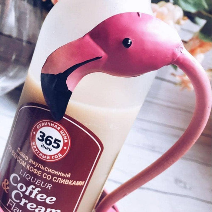 Flamingo Wine Bottle Holder - Fun and Whimsical Wine Rack Stand