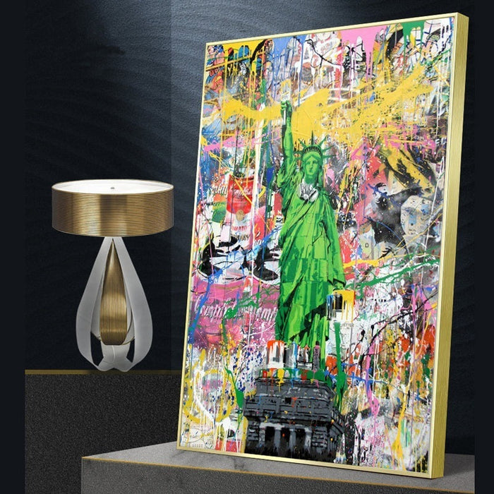 Freedom in the Streets: Statue of Liberty Graffiti