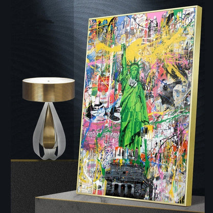 Freedom in the Streets: Statue of Liberty Graffiti