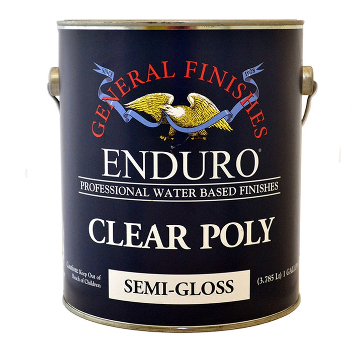 General Finishes Enduro Clear Poly Semi-Gloss, 1 Gallon