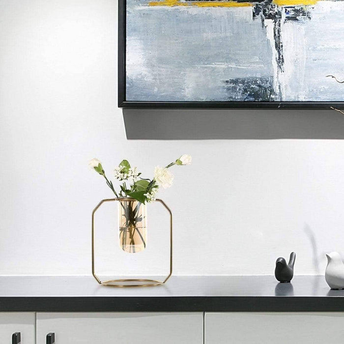 Geometric Centerpiece Flower Pot: Modern and Unique Home Decoration