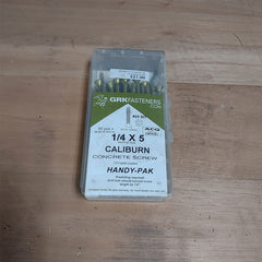 GRK Caliburn 1/4" x 5"..Handy Pak - 50pc - Advantage Lumber