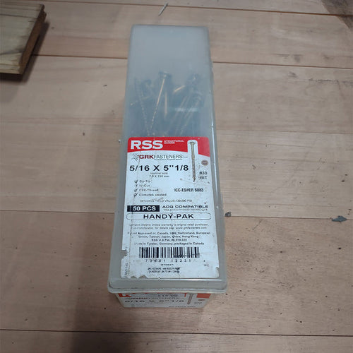 GRK RSS 5/16" x 5-1/8"..Handy Pak - 50pc - Advantage Lumber