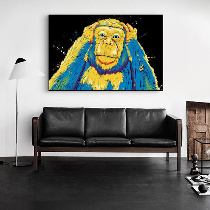 Hear No Evil: Wise Whisper Monkey
