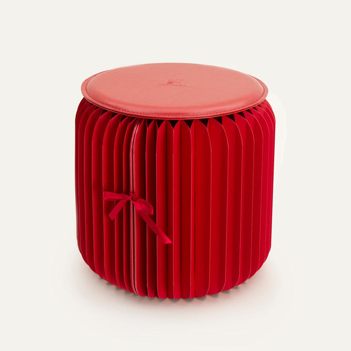 Honeycomb Kraft Foldable Stool: Sustainable Style for Your Home