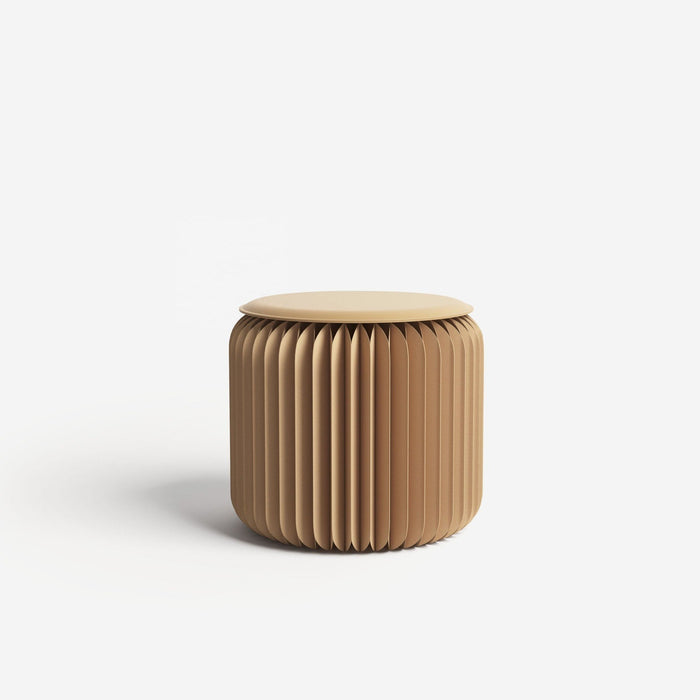 Honeycomb Kraft Foldable Stool: Sustainable Style for Your Home