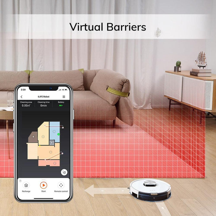 ILIFE L100 Laser Navigation Vacuum: Smart and Advanced Cleaner for Large Homes