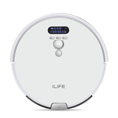 ILIFE V8 Plus Navigation Robot Vacuum: Efficient and Stylish Cleaner with Wet Mop