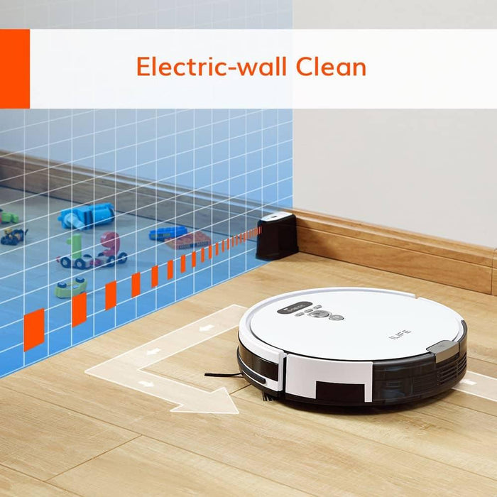 ILIFE V8 Plus Navigation Robot Vacuum: Efficient and Stylish Cleaner with Wet Mop