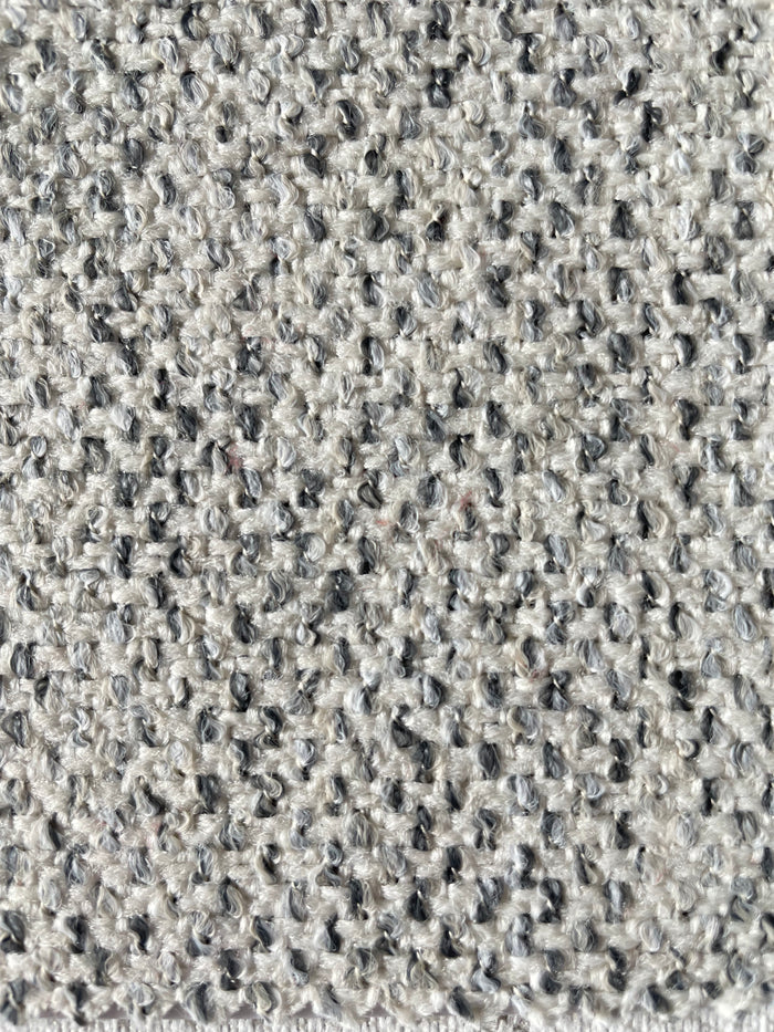 Beckham: Chunky Woven Outdoor Upholstery Fabric by the Yard - Annabel Bleu