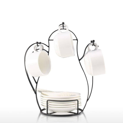 Kettle Love Coffee Mug Holder Stand: StylishKitchen Accessory
