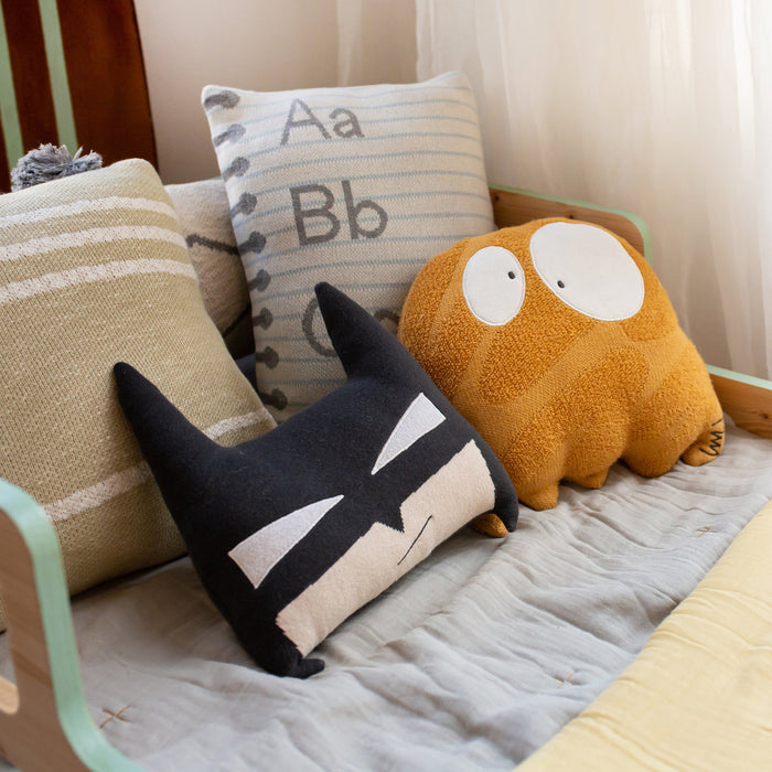 LORENA CANALS Knitted Cushion Batboy