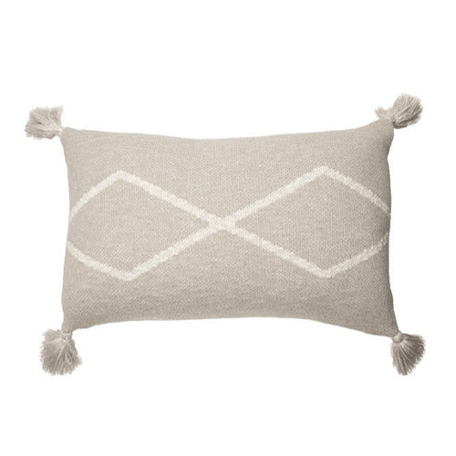 Knitted Cushion Oasis Soft Linen