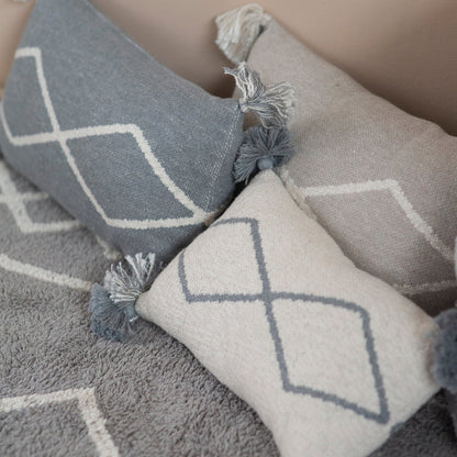 Knitted Cushion Oasis Soft Linen