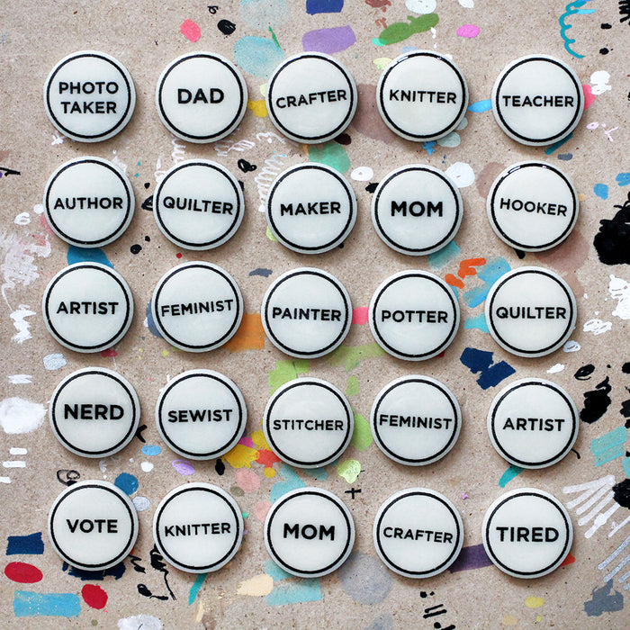 Label Me! Pins