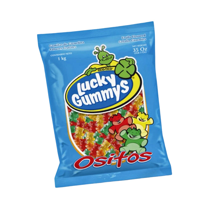 Lucky Gummys Ositos (Gummy Bears) Bag 1 Kg