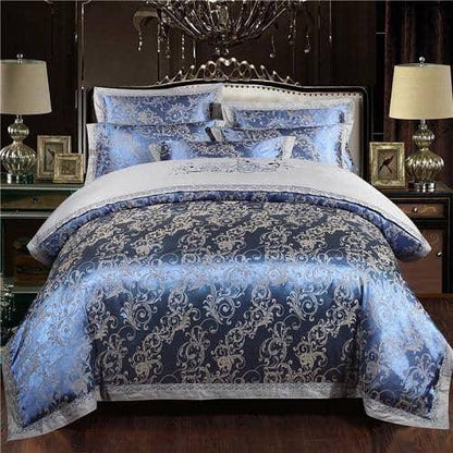 bedding set 11 / Flat sheet style / Queen size 4pcs