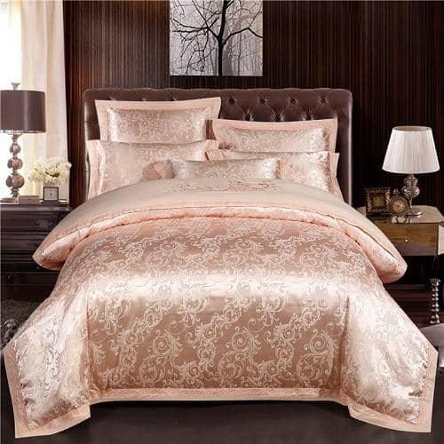 bedding set 12 / Flat sheet style / Queen size 4pcs