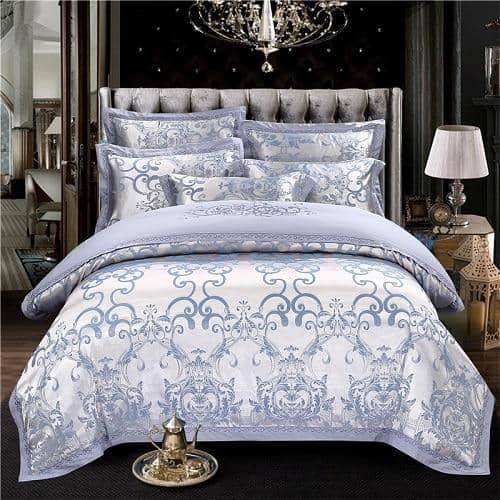 bedding set 2 / Flat sheet style / Queen size 4pcs