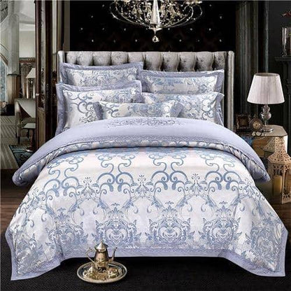 bedding set 2 / Flat sheet style / Queen size 4pcs