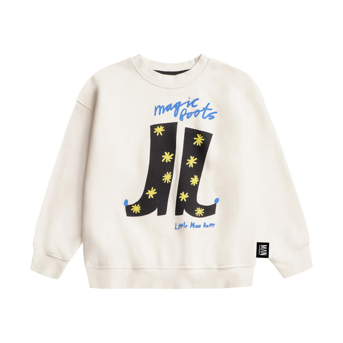 Magic Boots Sweatshirt Off White