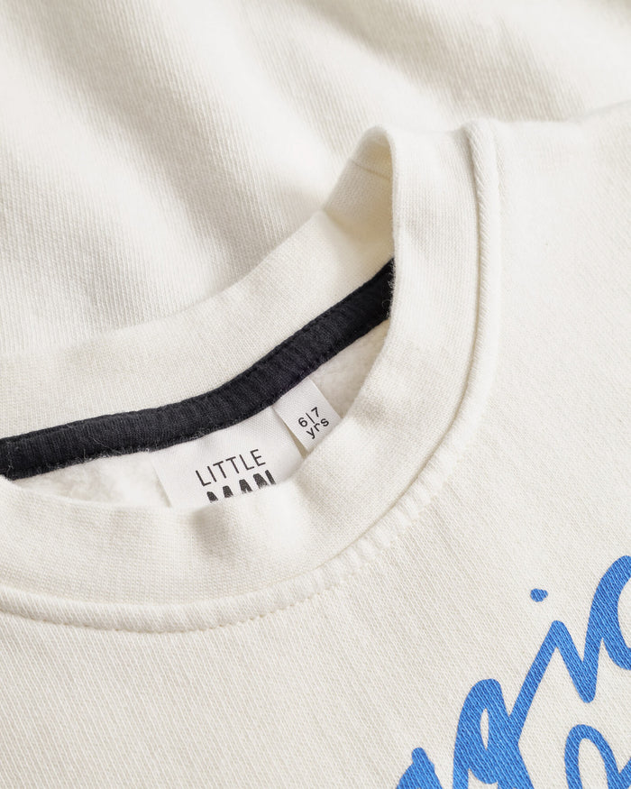 Magic Boots Sweatshirt Off White