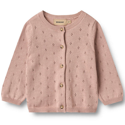 Maia Knit Cardigan Rose Powder